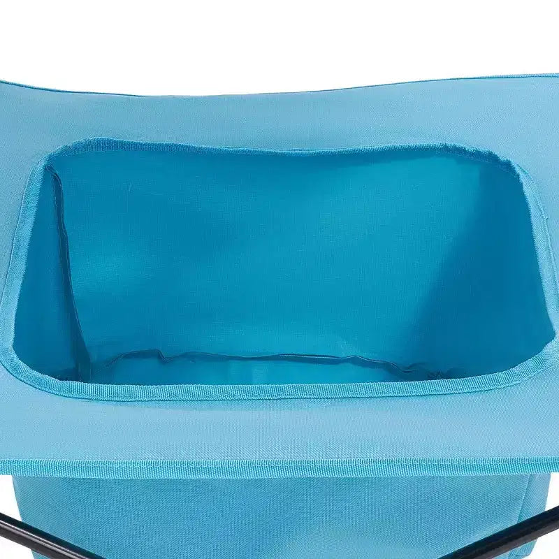 Tavolo da campeggio pieghevole portatile con 4 portabicchieri