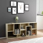 Libreria a 4 ripiani – Legno ingegnerizzato, Finitura rovere opaco