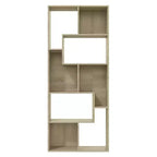 Libreria a 4 ripiani – Legno ingegnerizzato, Finitura rovere opaco