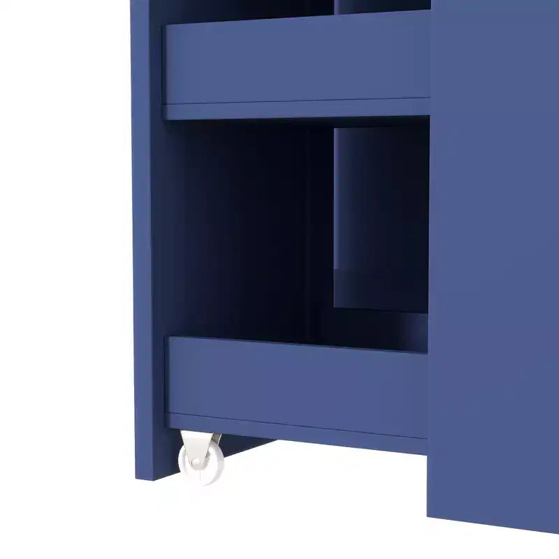 Dispensa da Cucina con Credenza e Colonna Estraibile Laterale