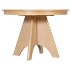 Set da pranzo allungabile con 4 sedie imbottite