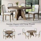 Set da pranzo allungabile con 4 sedie imbottite