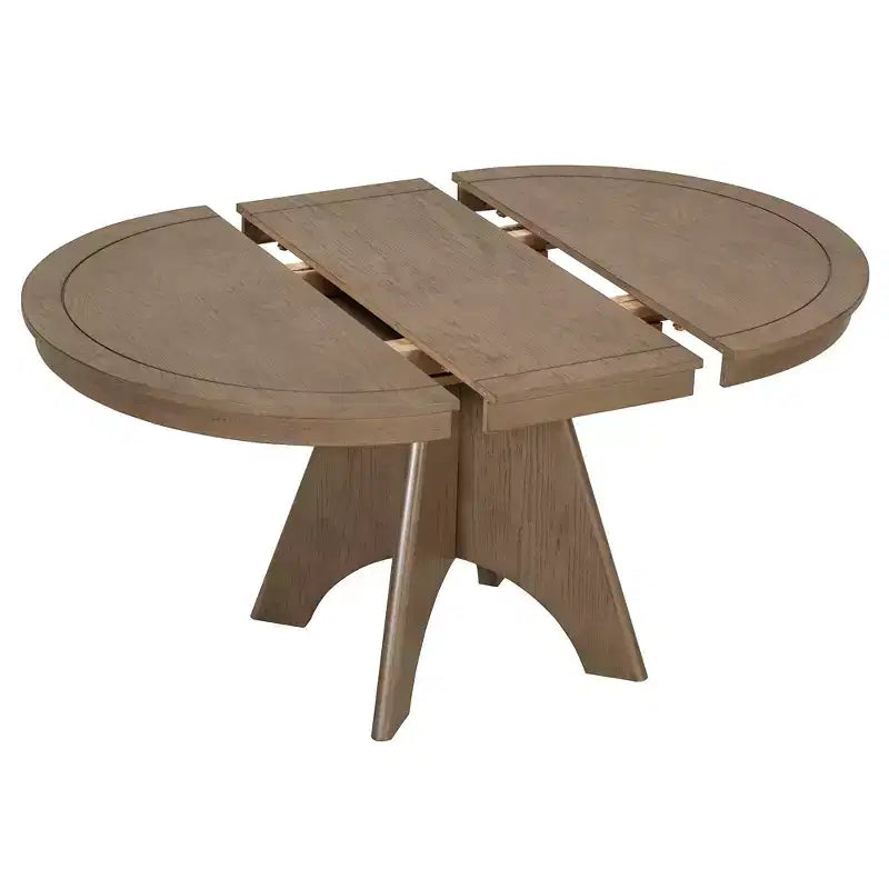 Set da pranzo allungabile con 4 sedie imbottite