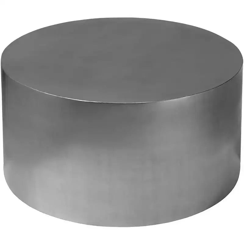 Tavolino da caffè rotondo in ferro