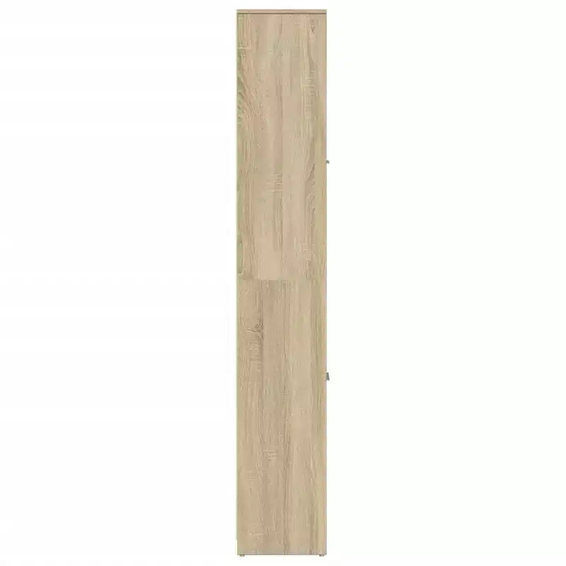 Mobiletto stretto per bagno – Rovere Sonoma, legno multistrato